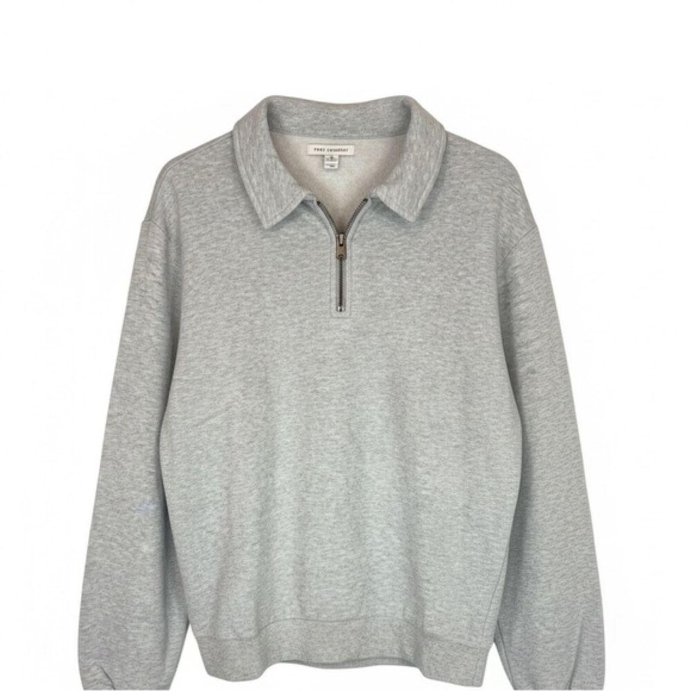 Free Assembly NWT Gray Quarter zip size XS unisex